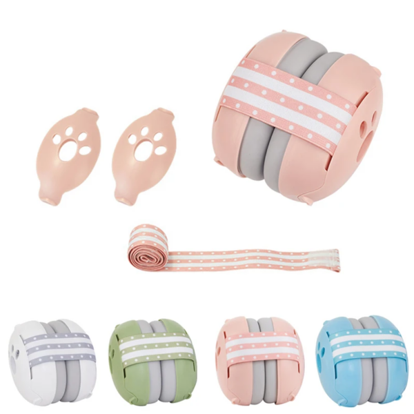 Baby Noise-Reduction Earmuffs – Hearing Protection & Comfort - Image 3