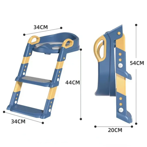 Folding Toilet Step Stool – Easy Potty Training for Kids - Image 3