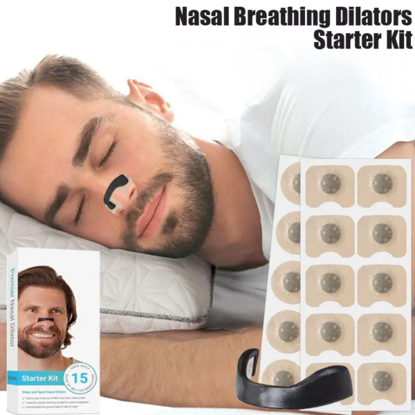 Magnetic Nasal Strips – Breathe Better, Sleep Soundly