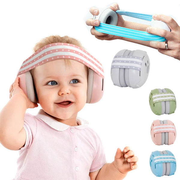 Baby Noise-Reduction Earmuffs – Hearing Protection & Comfort