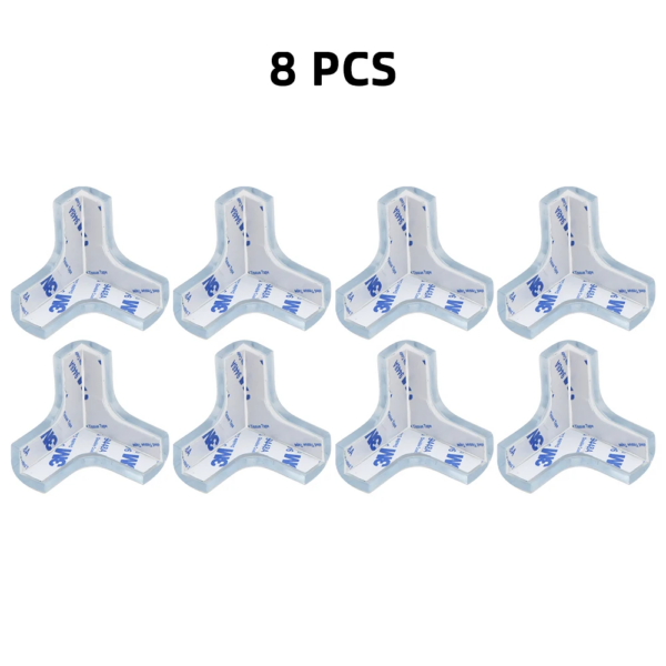 Silicone Table Corner Protectors – Safe & Transparent Edge Guards - Image 14