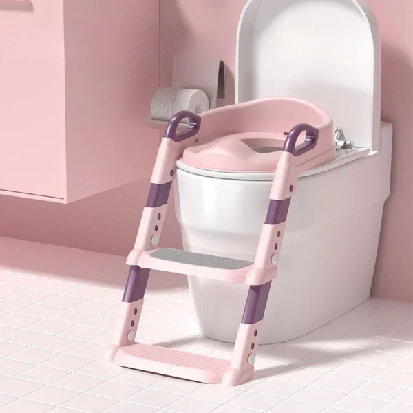 Folding Toilet Step Stool – Easy Potty Training for Kids - Image 4