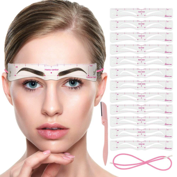 Eyebrow Stencil Kit – Perfectly Shaped Brows Every Time