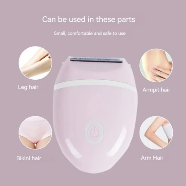 Waterproof Hair Removal Trimmer – Full Body Shaver for Women - Image 2