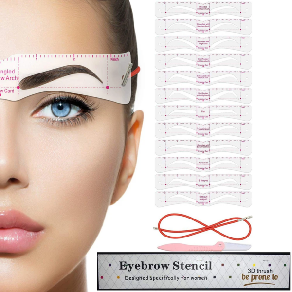 Eyebrow Stencil Kit – Perfectly Shaped Brows Every Time - Image 2